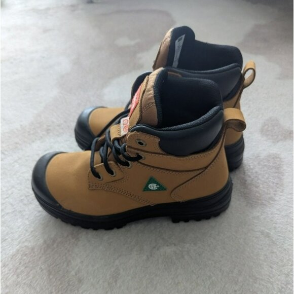 Aggressor Womens Steel Toe Construction Work Boots Like New size 8 - Picture 5 of 8